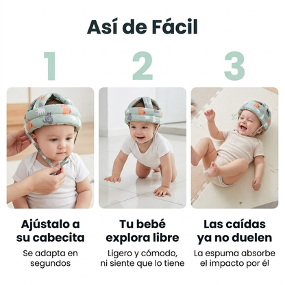 Casco Protector — Primeros Pasos Sin Miedo