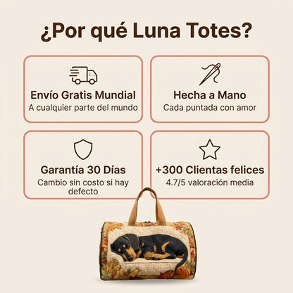 Bolsa con el Rostro de Tu Perro — Hecha a Mano